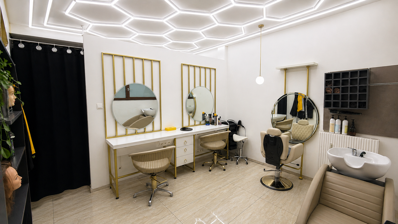 Damenbereich Friseur Patron's Wien